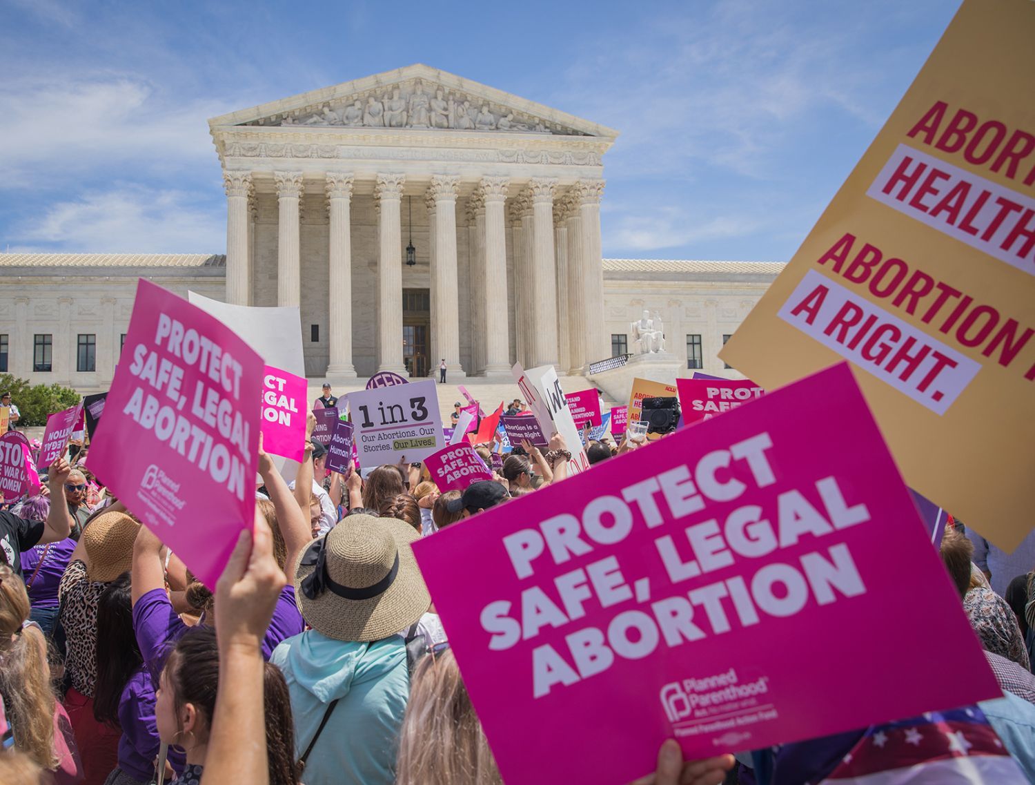 Roe v. Wade protest